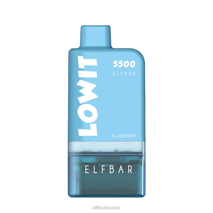 ELFBAR طقم جراب مملوء مسبقًا لويت 5500 2% نيك توت ازرق 8H8NR126