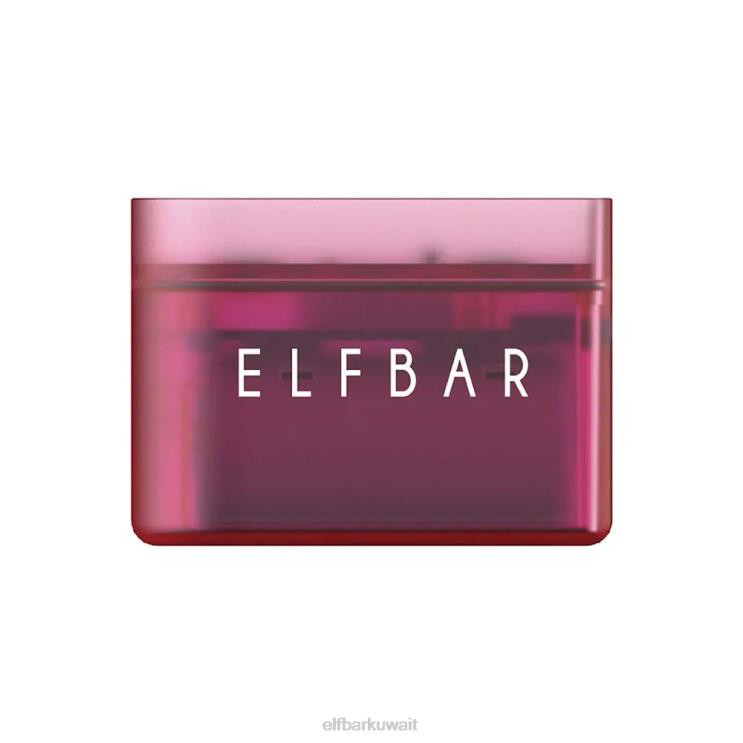 ELFBAR جهاز بطارية جراب مملوء مسبقًا من لويت أحمر 8H8NR99
